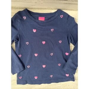 Lilly Pulitzer Kids Girls Mini Rami Sweatshirt Top Soft Terry L8-10 Years 267116